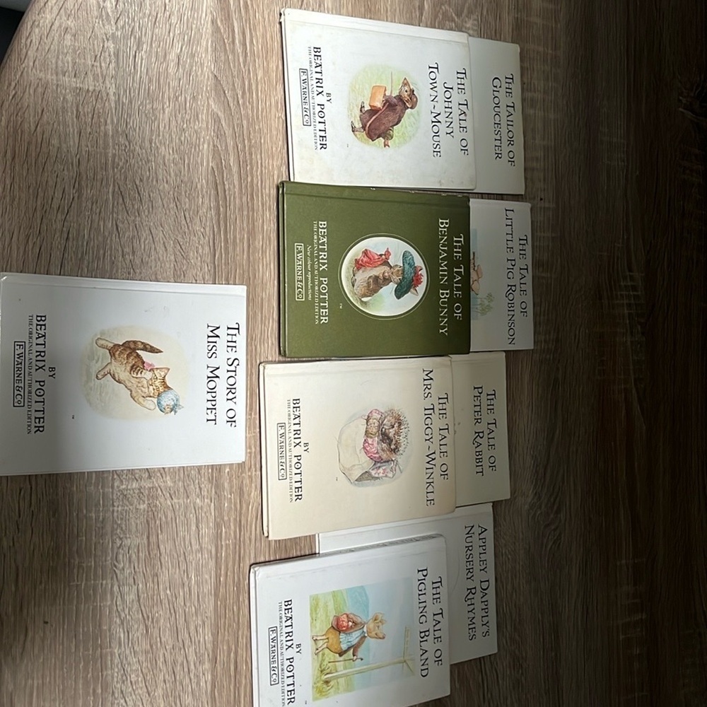 9 Beatrix Potter Books